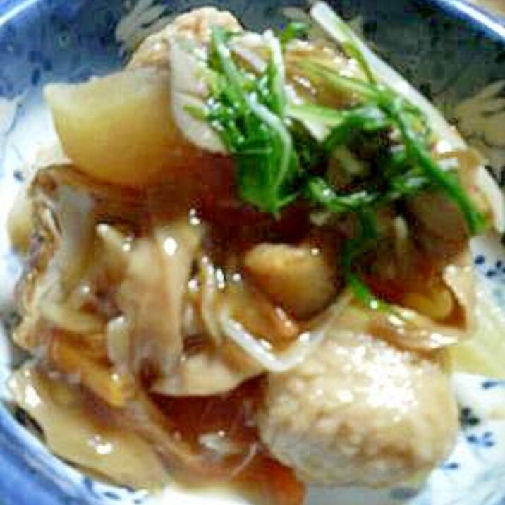厚揚げと肉団子のきのこあんかけ レシピ 作り方 By 灯推 楽天レシピ 厚揚げと肉団子のきのこあんかけ レシピ 作り方 By 灯推 楽天レシピ